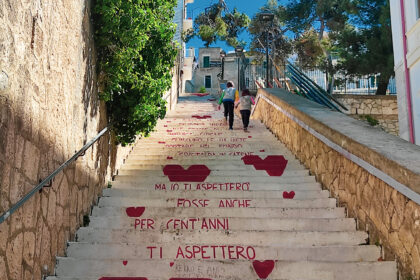 scalinata di Vieste