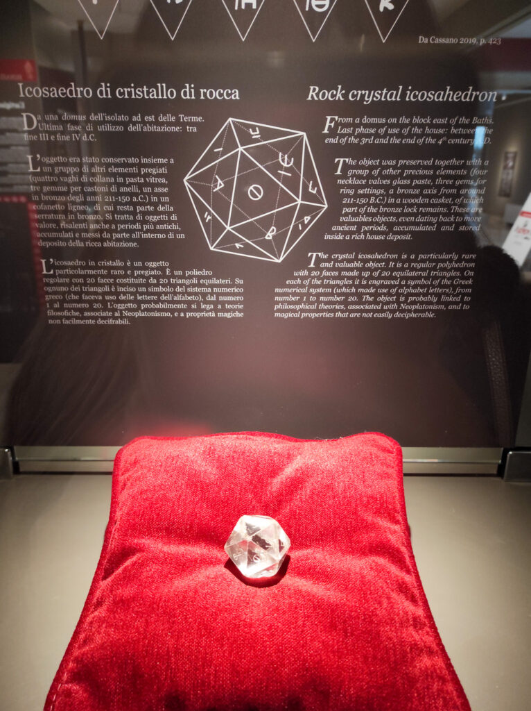 Cosa vedere nel Museo Archeologico di Egnazia: l'Icosaedro 