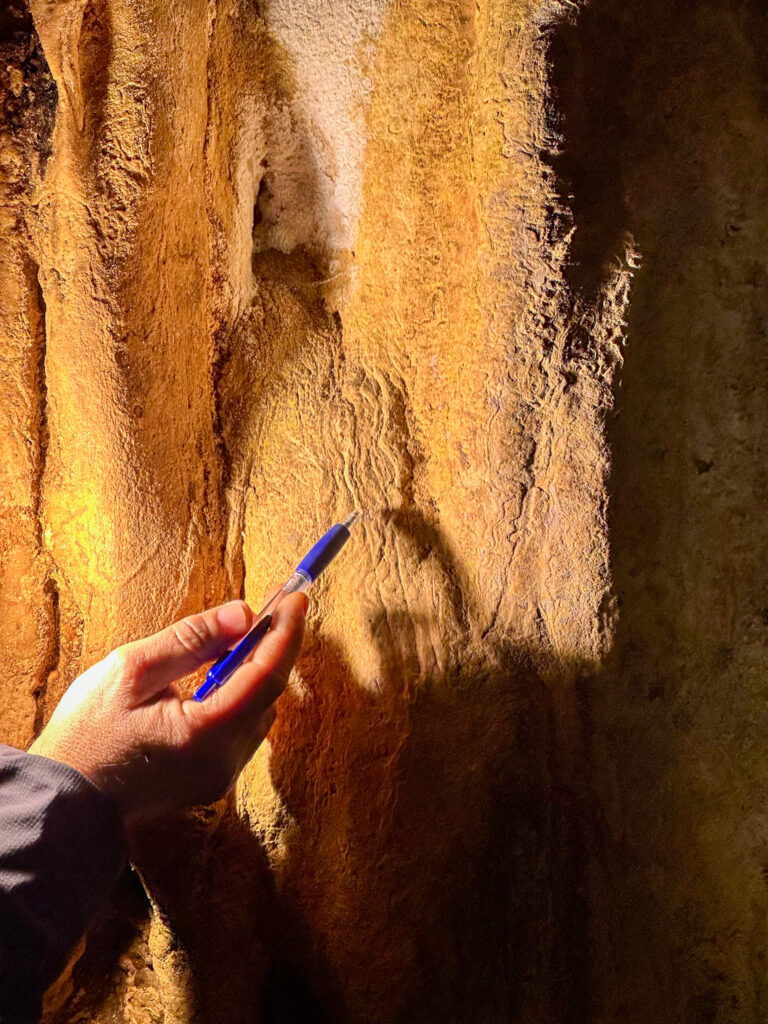 La venere di Parabita nella grotta di Curtomartino